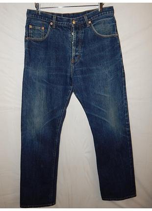 Винтажная пара джинсов levi's 504 ® tab selvedge denim (00504-0303). size w32 l32. made in usa