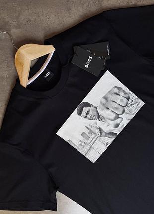 Футболка boss muhammad ali (black)