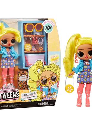 Игровой набор с куклой "ханна грув" l.o.l. surprise! 591658 серии "tweens core" с аксессуарами