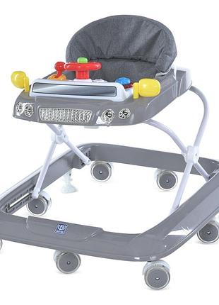 Ходунки дитячі m 6061-11 з брязкальцями, музична