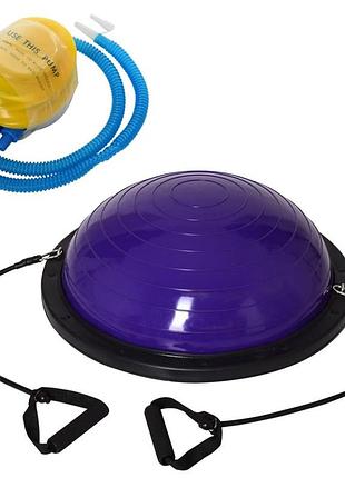 Балансировочная платформа с эспандером bambi ms 2609-3 диаметр 60 см
