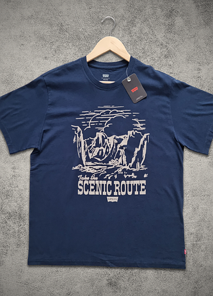 Футболка levis оверсайз розмір m, футболка levis чоловіча, оригінальна футболка на подарунок