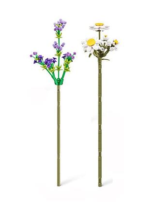 Детский конструктор ромашка и лаванда max 83184gq1-243, 243 детали