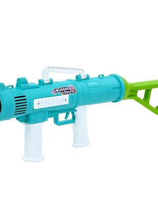 Генератор мыльных пузырей "бластер" 8012k-8018k(turquoise) подсветка