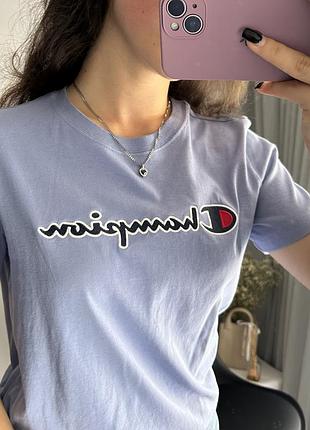 Жіноча оригінальна котонова футболка champion