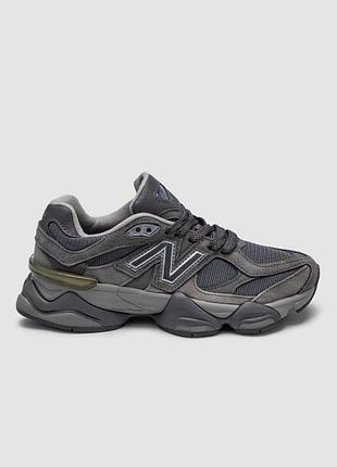 Мужские кроссовки new balance 9060 dark grey
