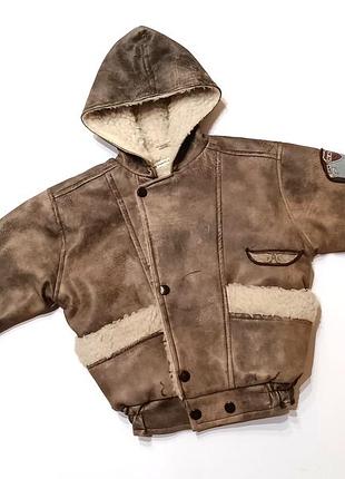 Детская куртка в авиационном стиле "дакота", размер 24