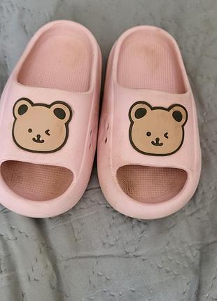 Капці дитячі на дівчинку на розмір 15 см