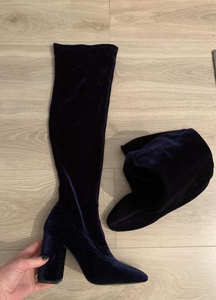Zara ботфорты сапоги шикарные5 фото