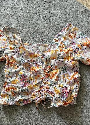 Блуза жіноча квіткова