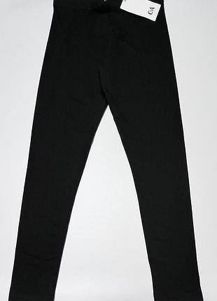 Лосины черные на осень для девочки