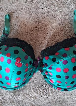 Атласный бюстгальтер 80g