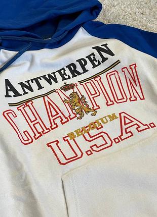 Оверсайз худі vetements x champion antwerp hoodie — цена 2899 грн