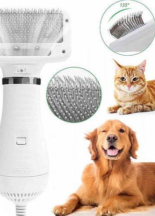 Фен-расческа для шерсти pet grooming dryer