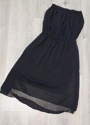 Продается оригинальное шифоновое платье без бретелей  от бренда   bodyflirt