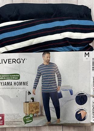 Чоловіча піжама лонгслів та штани