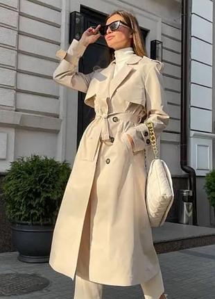 Плащ тренч