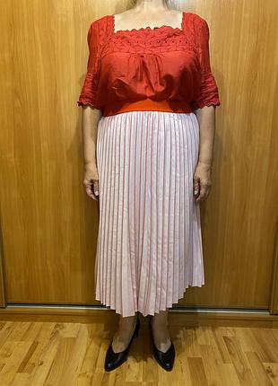 Спідниця плісе великого розміру