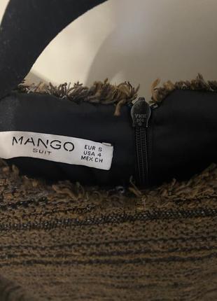 Теплое хлопковое платье mango4 фото