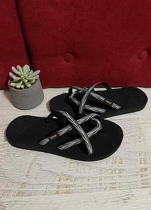 Фірмові шльопанці/в'єтнамки teva 39р.