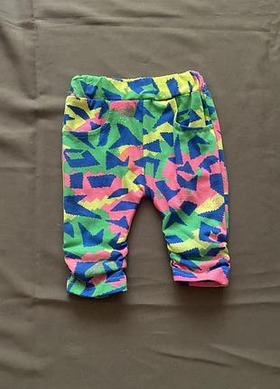 Бриджі трикотажні на маленьку дівчинку