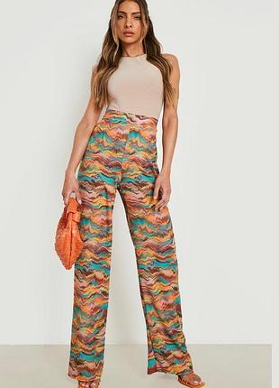 Новые широкие брюки boohoo р.42-44.