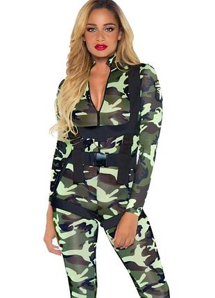 Эротический костюм парашютиста (десантника) leg avenue pretty paratrooper l