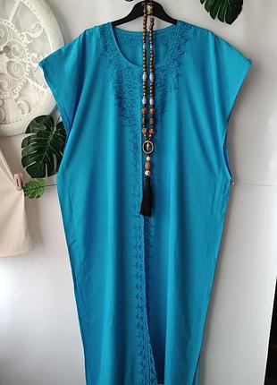 Пляжная длинная туника. р 50-52. новая