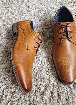 Туфлі bugatti нат.шкіра р.43. 2