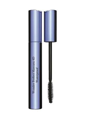 Clarins wonder perfect 4d тушь водостойкая