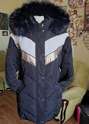 Зимова куртка river island 54 розмір