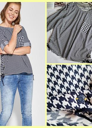 Cecil свободная фирменная блуза р л качество