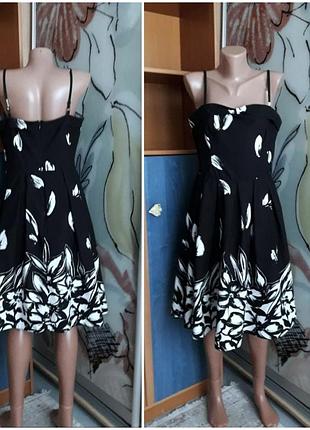 Платье, сарафан из тонкого котона, 48-50, хлопок, new look