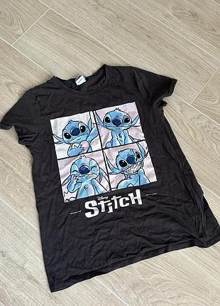 Футболка жіноча з принтом стіч stitch стітч