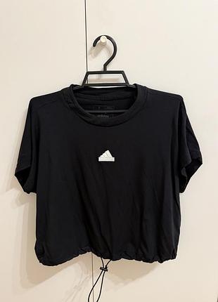 Топ футболка вкорочена adidas