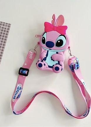 Силіконова сумка сумочка стіч ліло stitch