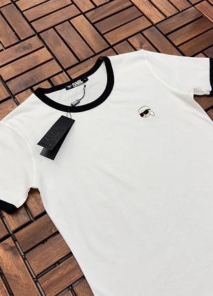 Жіноча футболка karl white , біла