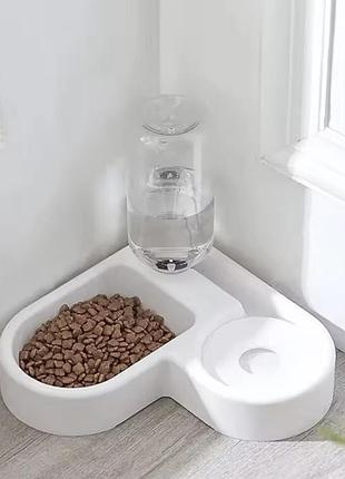 Кутова поїлка кормушка для тваринок дуже зручно і практично поілка механічна