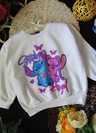 Бомбезний світшот оверсайз stitch matalan