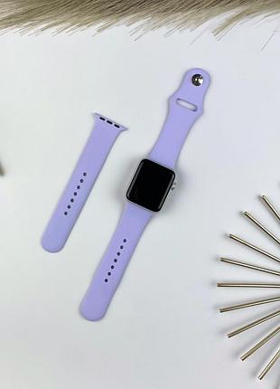 Силиконовый ремешок для apple watch 38 mm / 40 mm (s + m) elegant purple (39)