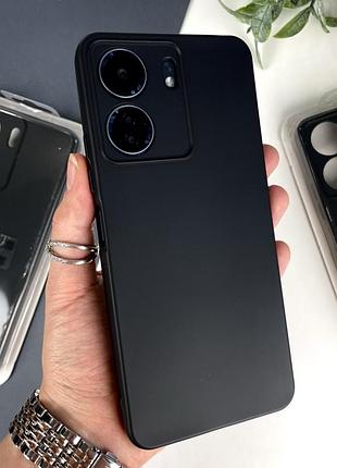 Силиконовый чехол для xiaomi redmi 13c 4g / poco c65 черный (18)