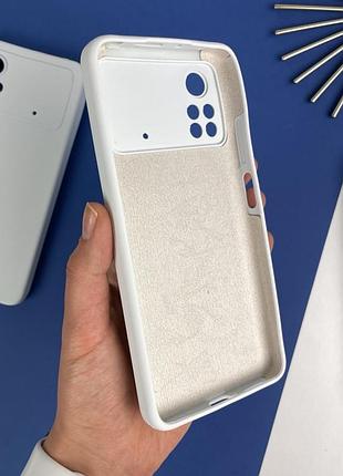 Чохол full case для xiaomi poco x4 pro 5g white (9) 2