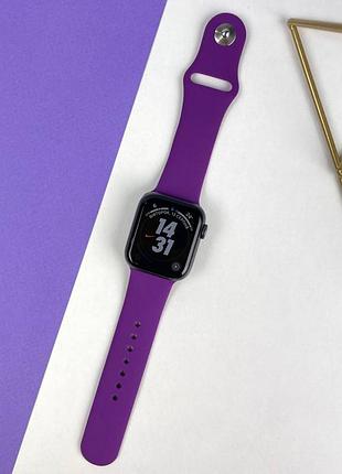 Ремешок apple watch band silicone one-piece 38 mm / 40 mm размер s/m grape (43)
