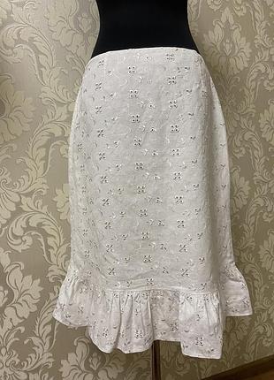 Біла спідниця прошва 6