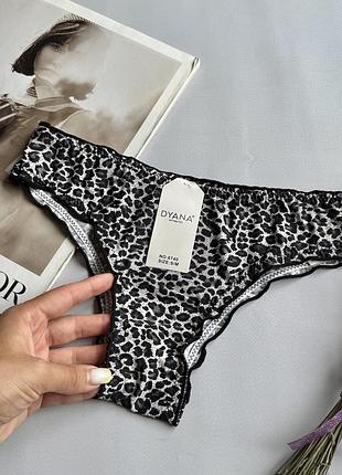 Трусики бразиліани із мікрофібри з рюшками по краю🥰