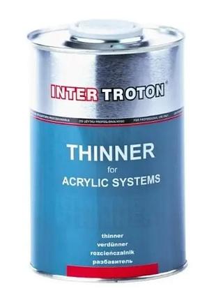 Розріджувач для акрилових продуктів troton 1л.