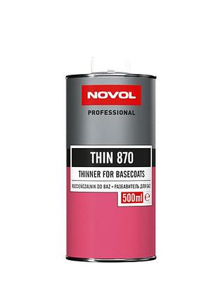 Розчинник для баз novol thin 870 (0.5л)