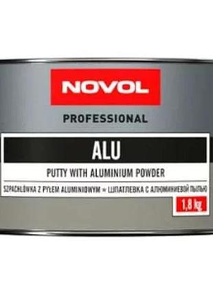 Novol alu шпаклівка з алюмінієвим пилом 1.8кг.