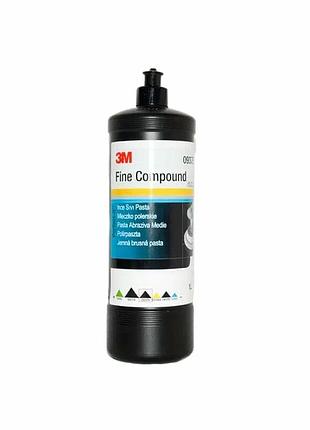 Полірувальна паста 3м fine compound 09375 (тонкий абразив) 1л