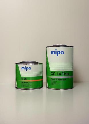 Лак mipa 2k hs 2k cc14 1л+0,5л затв hs